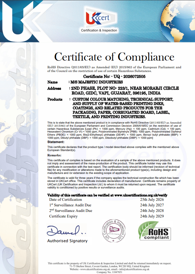 Quality & Compliance Certification