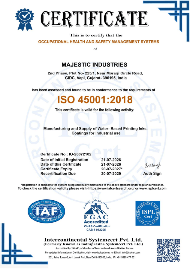 ISO 9001:2015 Certification