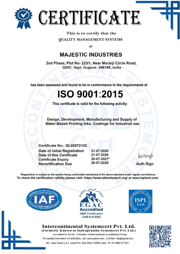 Quality Management Certification